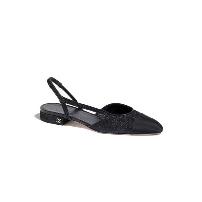 CHANEL GLITTER 20MM SLINGBACKS G31319